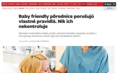 Vyjadrenie k stavu BFHI na Slovensku pre SME
